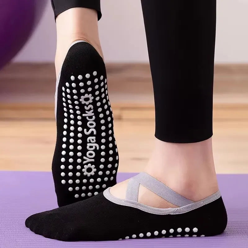 Women's Breathable Non-Slip Yoga & Pilates Socks