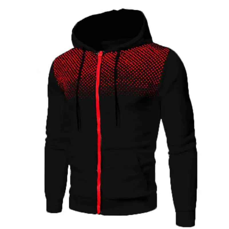 Men's Streetwear Hoodie Jacket – 2024 Zipper Sweatshirt