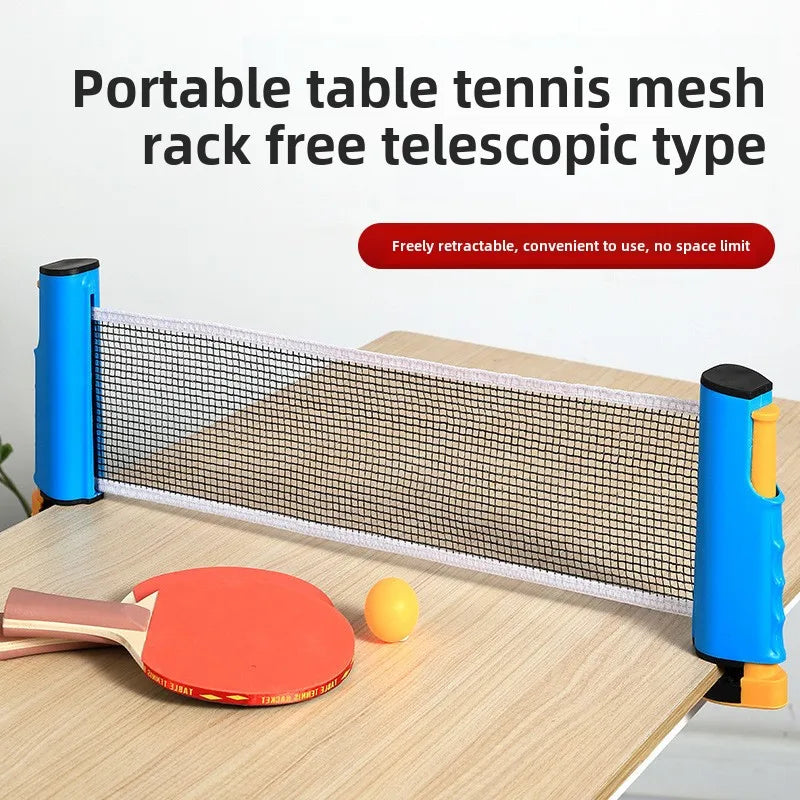 Universal Retractable Table Tennis Net with Ping Pong Balls