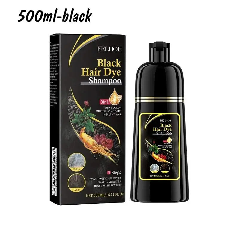 100ml Natural Herbal Hair Dye Shampoo 3 in 1 Hair C 100ml Natural Herbal Hair Dye Shampoo – 3-in-1 Grey Coverageolor Shampoo for Gary Hair Dark Brown Black And Women Men Grey Coverage 2024