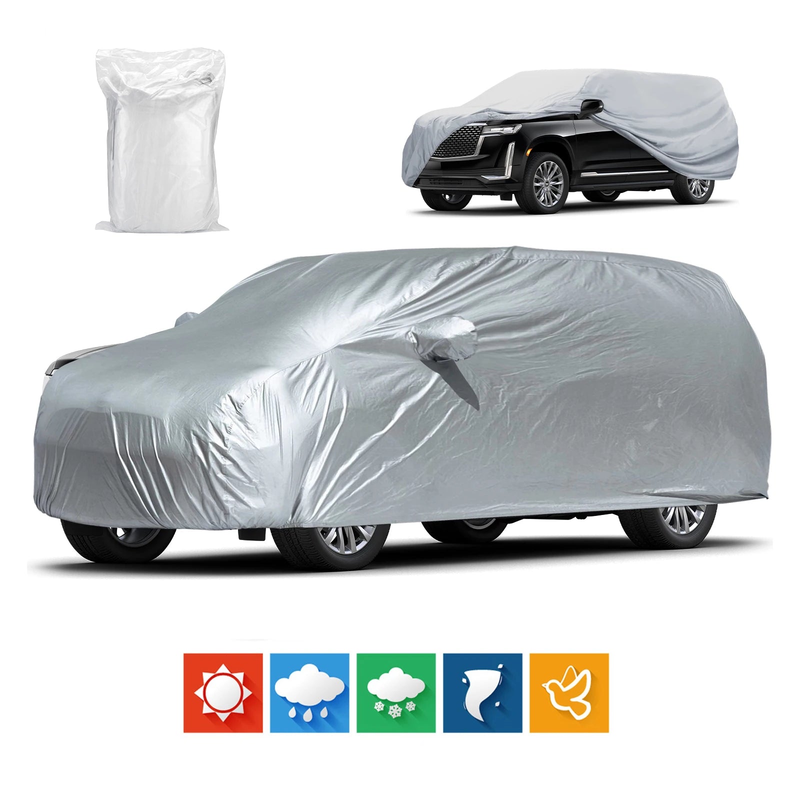 Universal Full Car Cover – All-Weather Protection