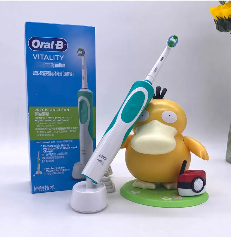 Oral B Electric Toothbrush Adult Rotation Clean Teeth Charging Tooth Brush 3D Whiten Teeth Oral Care Brush With Gift Brush Heads