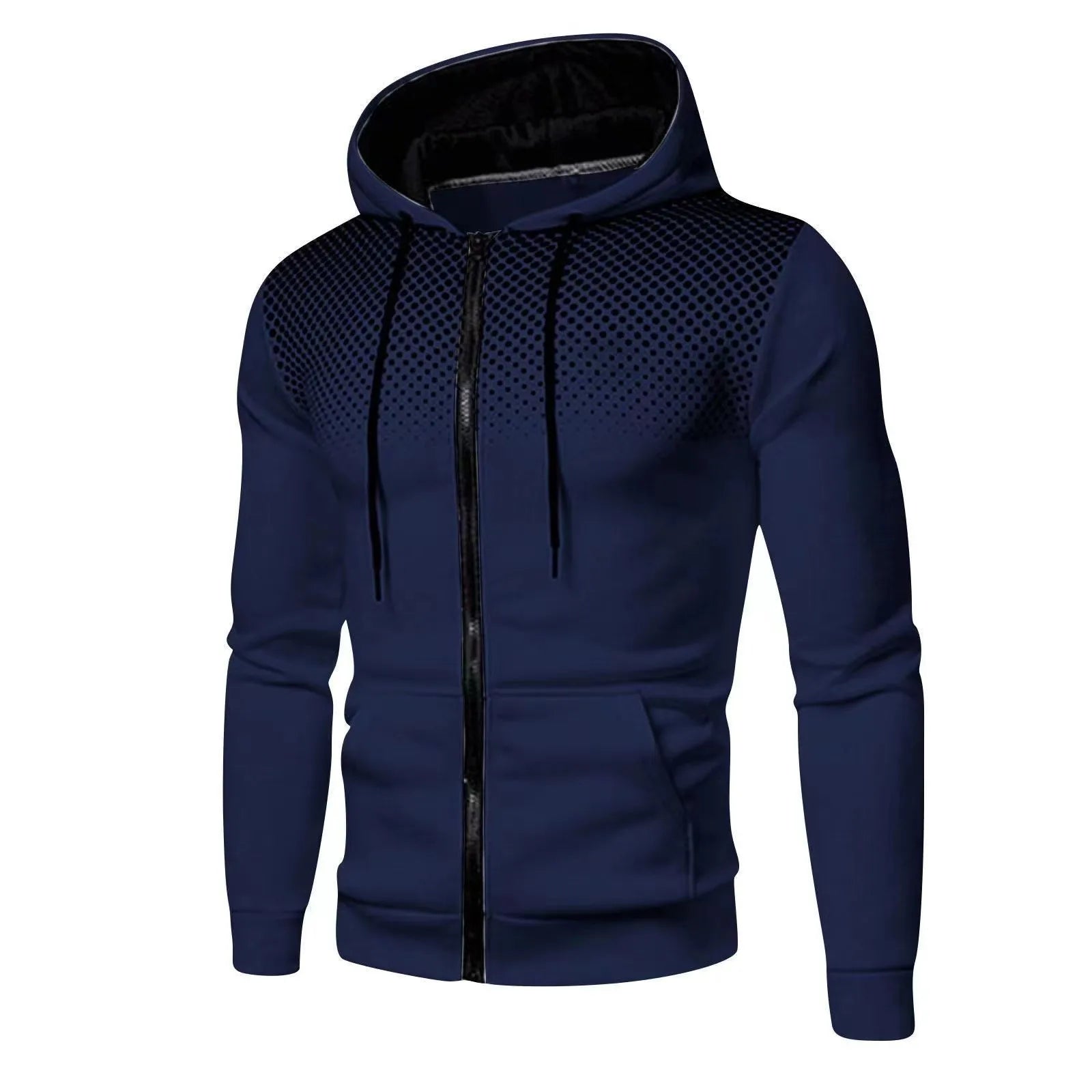 Men's Streetwear Hoodie Jacket – 2024 Zipper Sweatshirt