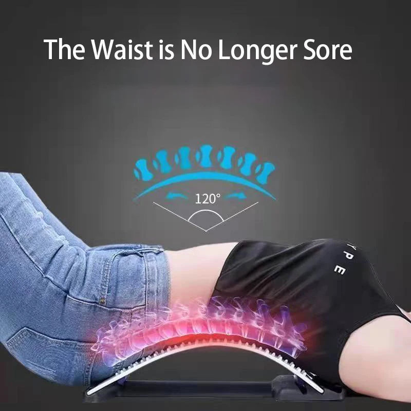 Adjustable Back Stretcher – Multi-Level Back Pain Relief Board