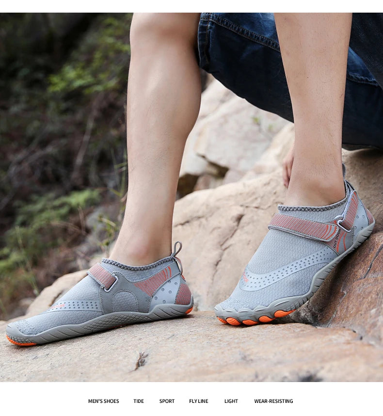 Men's Wading Shoes – Quick-Dry Water Sneakers: