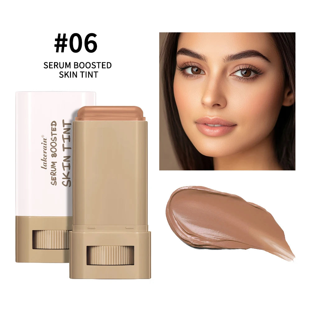 Stick Foundation Balm Serum - Boosted Skin Tint & High Coverage