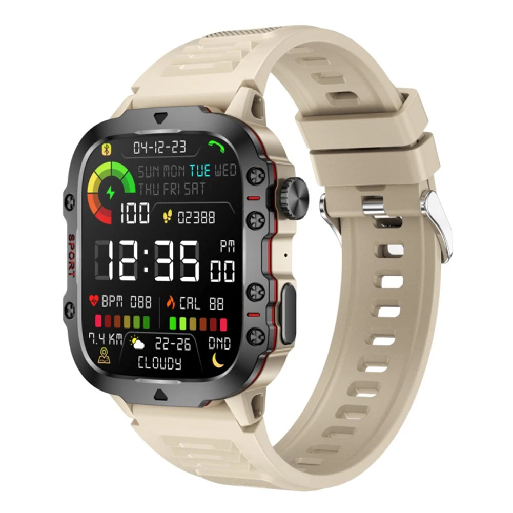 Touch Screen Men Smart Watch 3ATM