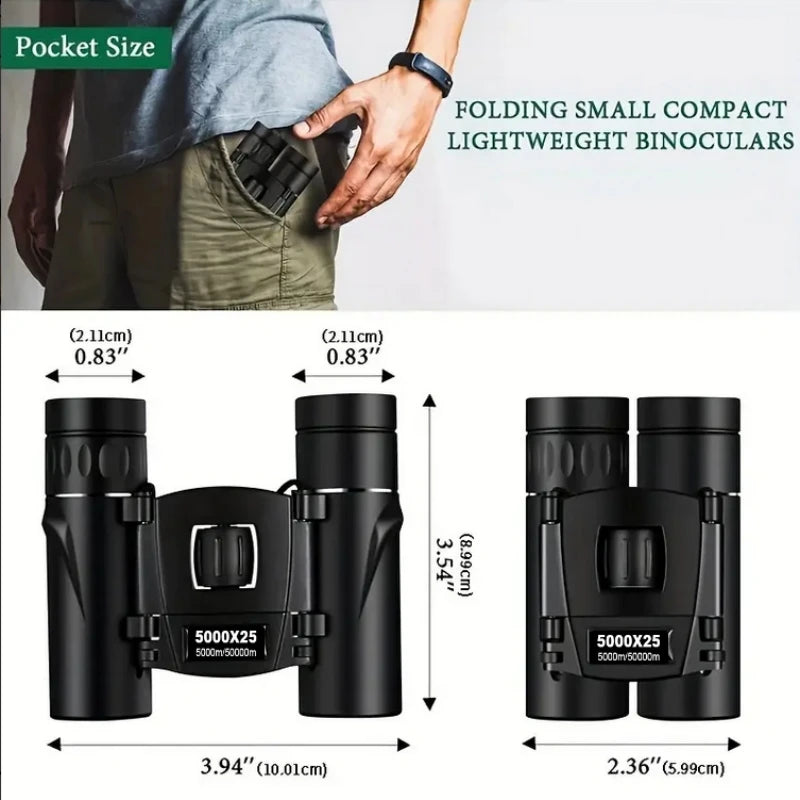 EagleView™ 50000m Zoom HD Monocular – BAK4 Long-Range Optics