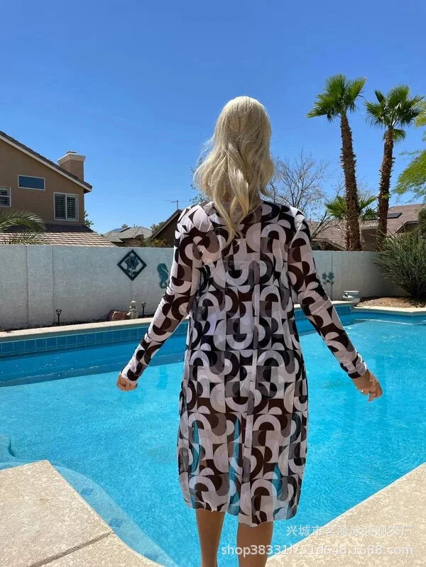 Summer Print Tankini Set – Push-Up 3-Piece Women’s Swimwear