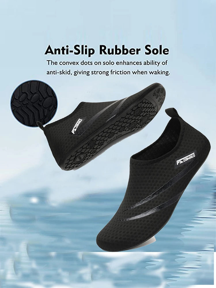 Water Sports Shoes Barefoot Quick-Dry Aqua Yoga Socks Slip-on for Men Women