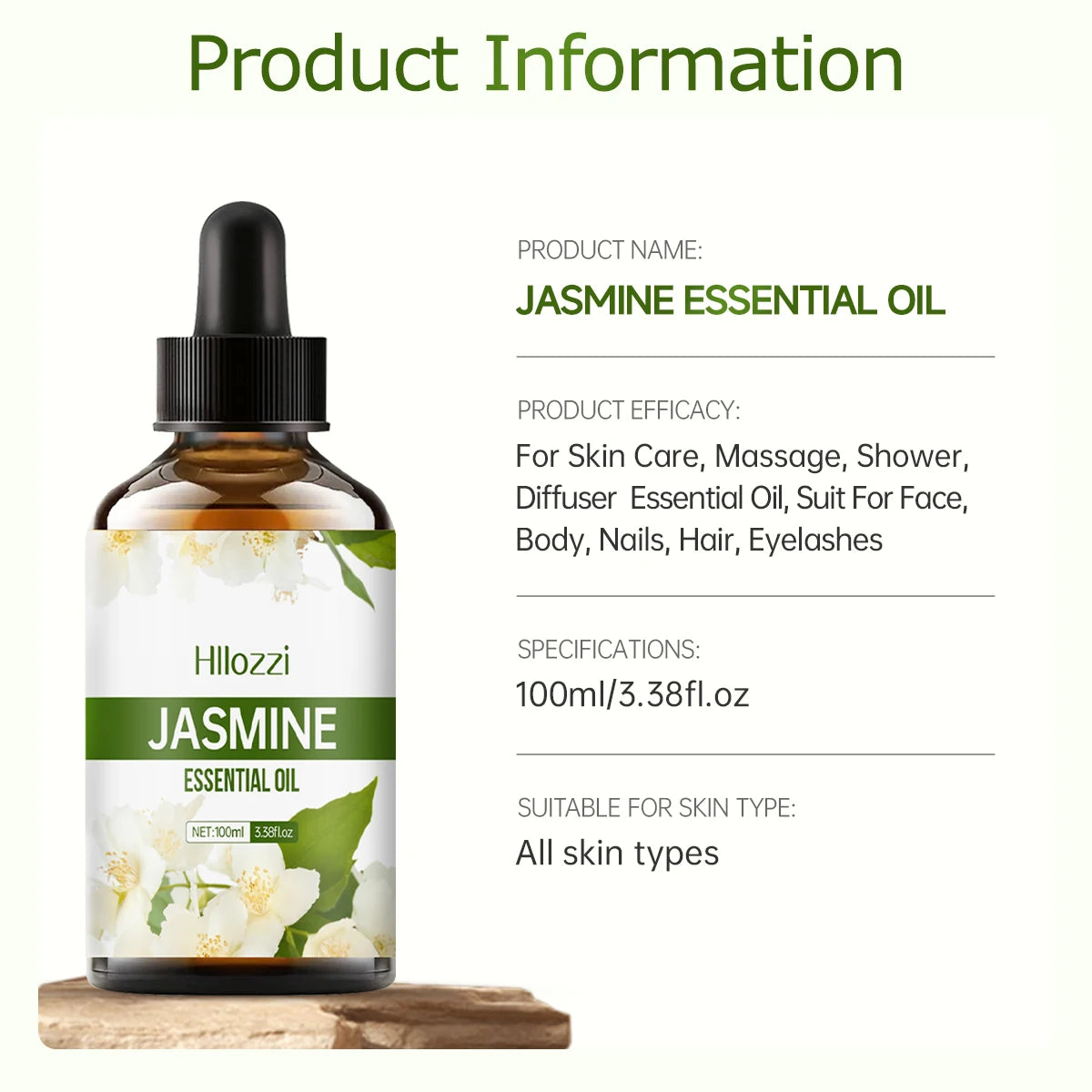 Pure Jasmine Essential Oil