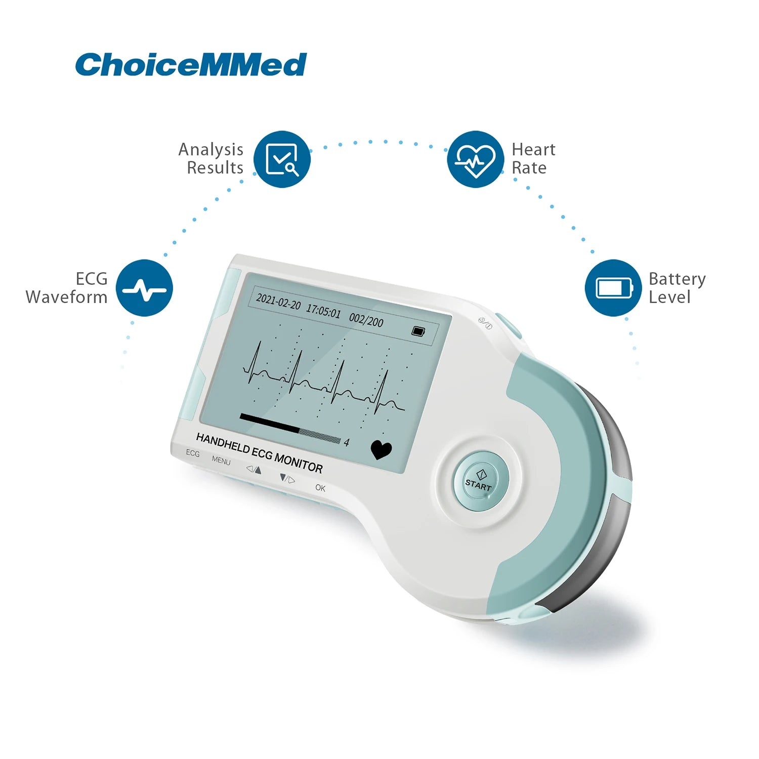 ChoiceMMed Handheld ECG Monitor