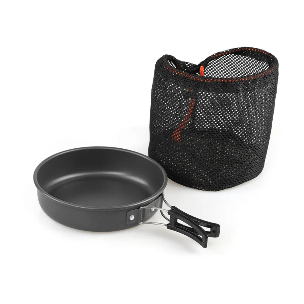 Camping Cookware Kit – Lightweight Aluminum Outdoor Cooking Set