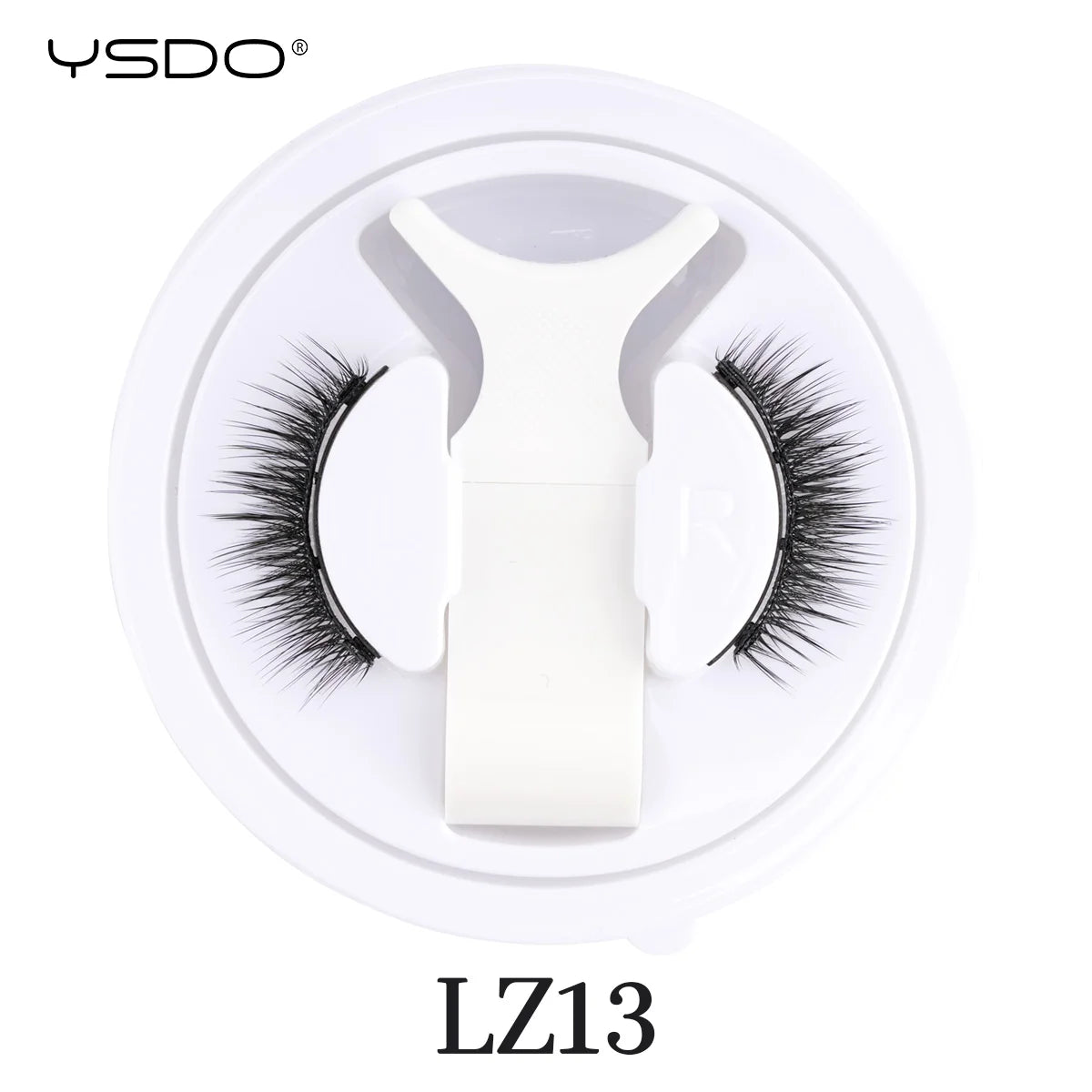 1 Pair Magnetic 3D Lashes – No Glue, Reusable, Handmade