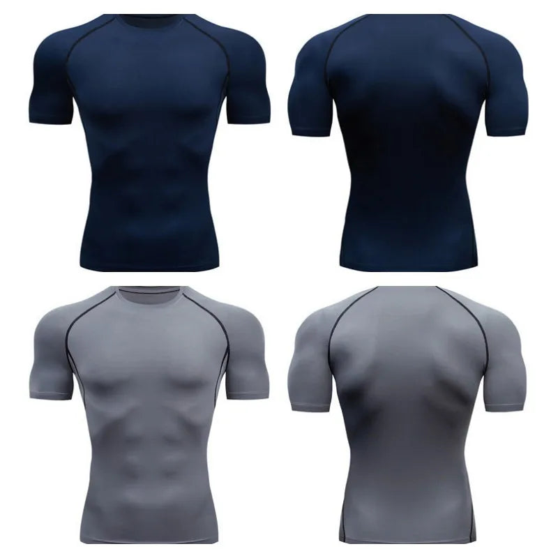 Men’s Quick-Dry Compression Sports T-Shirt