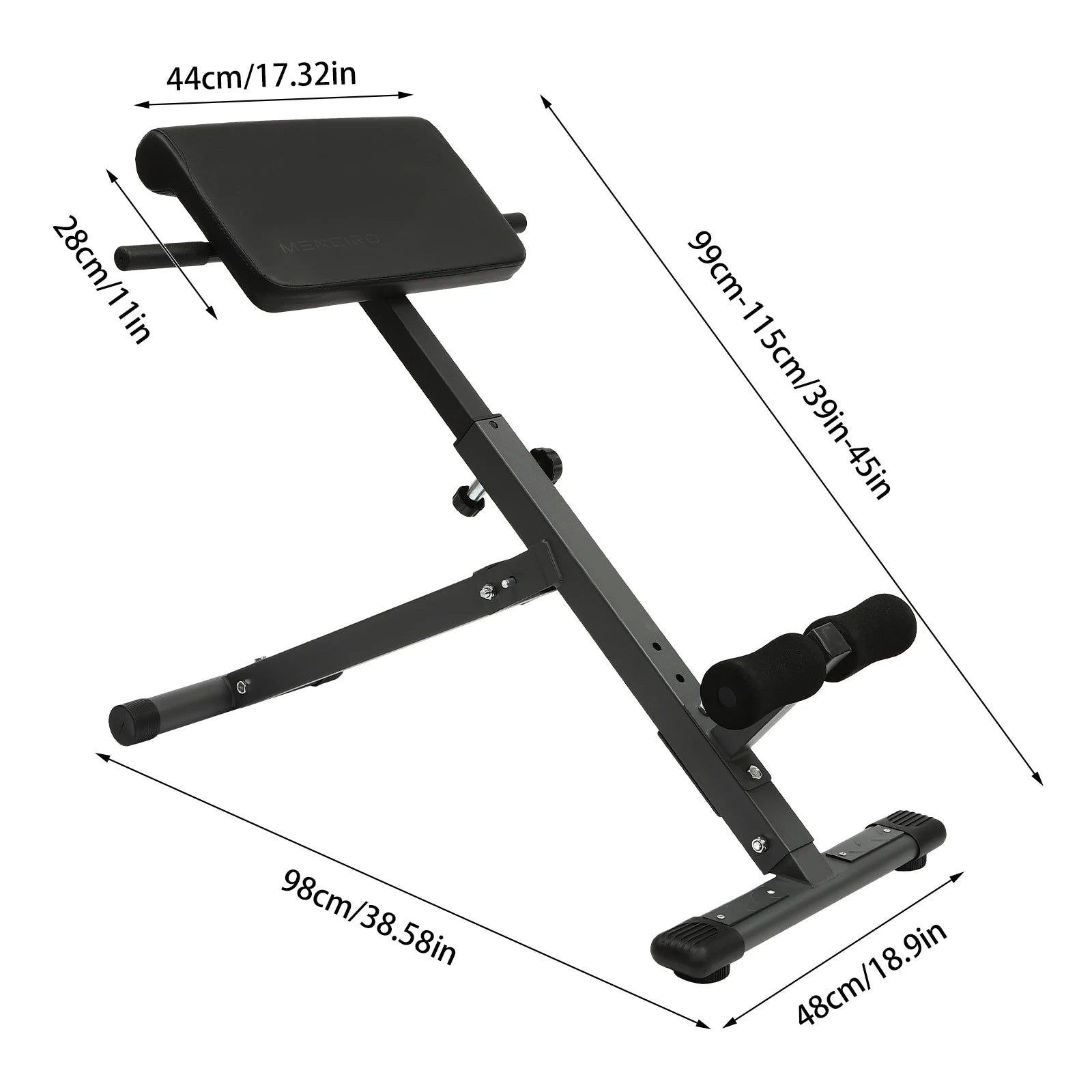 Strength Roman Chair Hyperextension Bench