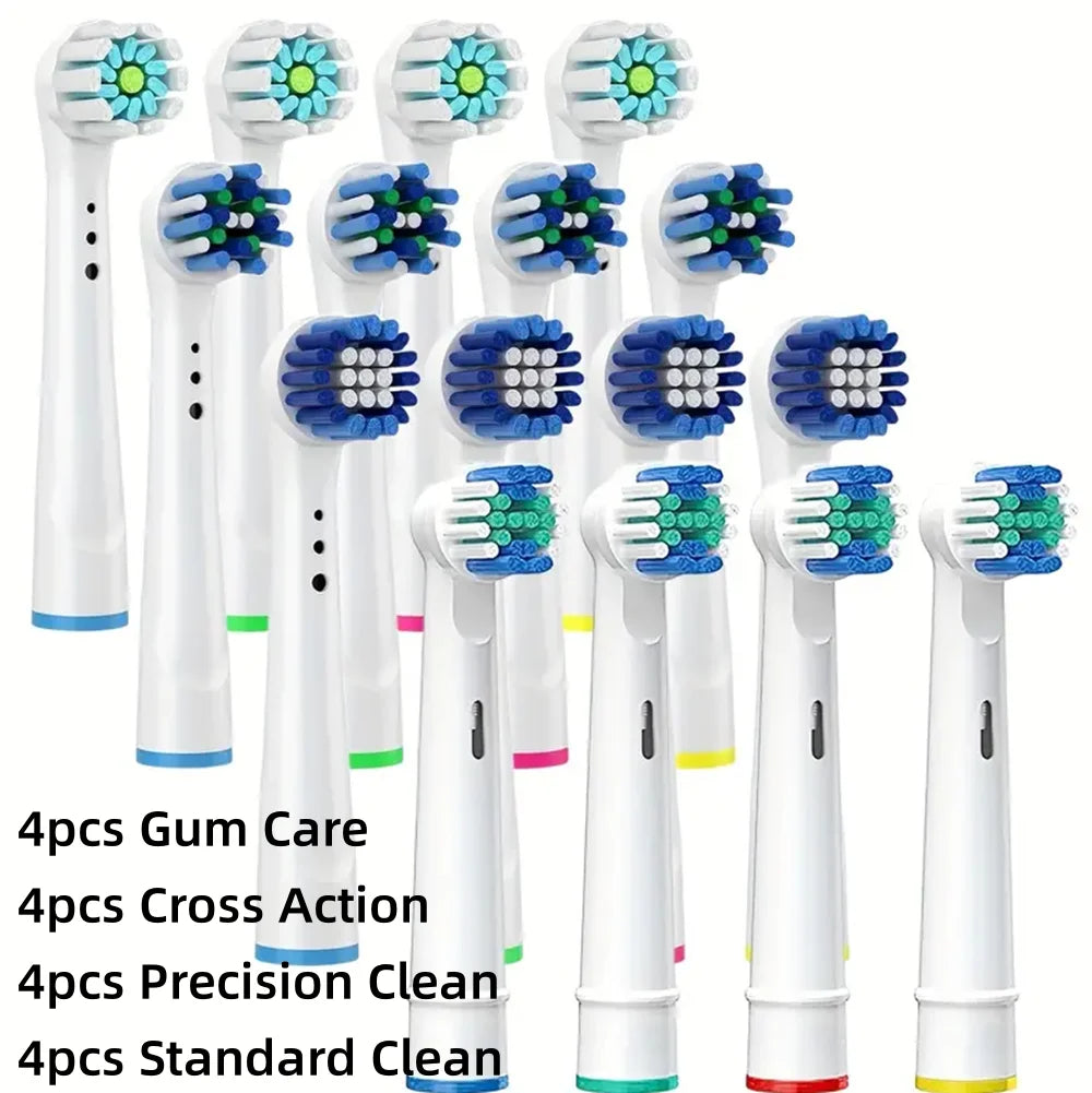 Upgrade Your Oral Care with 16/20PCS Brush Heads for Oral B Electric Toothbrush!