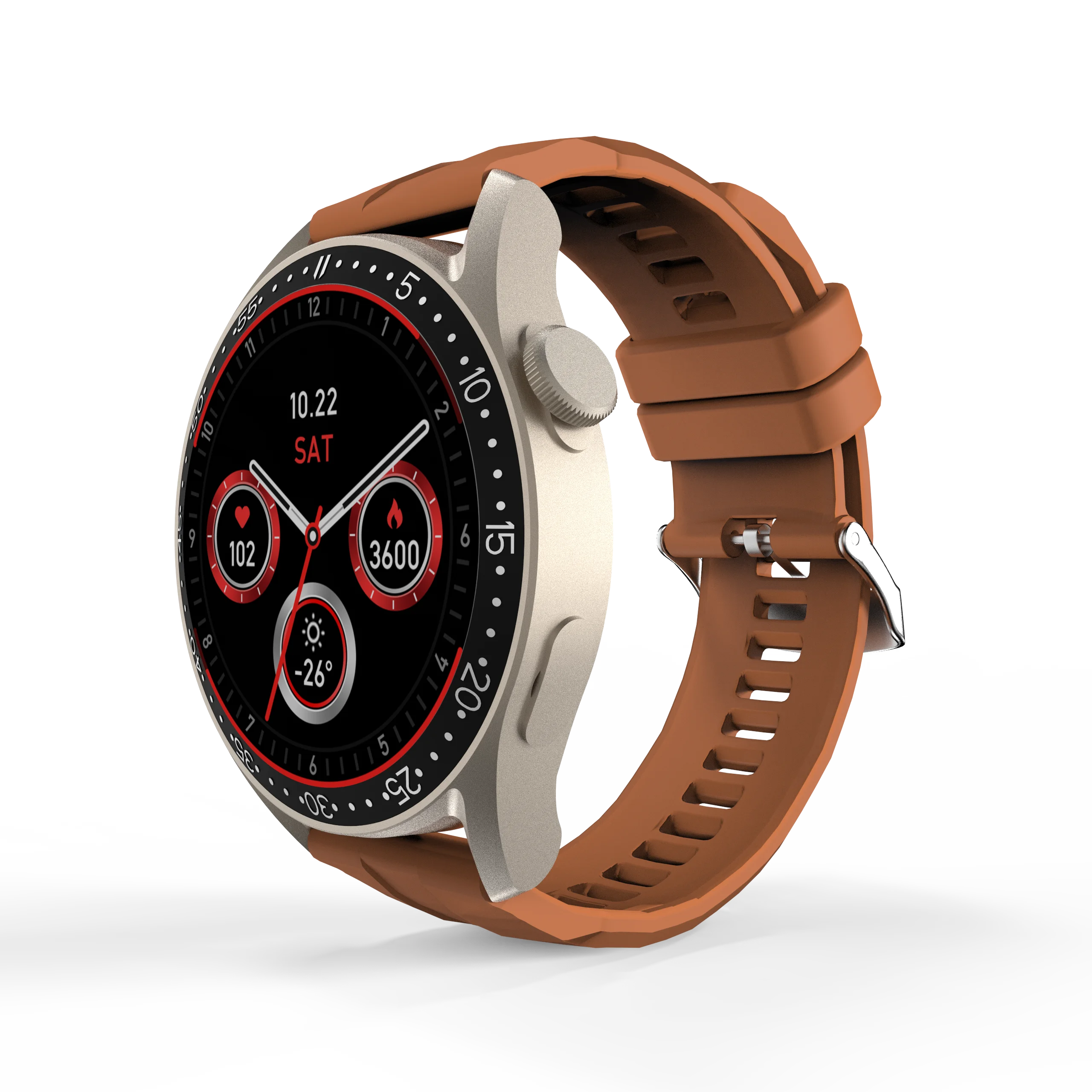 Smart Health Tracker Watch – Non-Invasive Glucose & Vital Monitoring