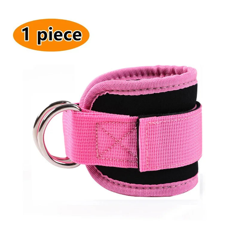 Double D-Ring Ankle Straps for Cable Machines – Glutes & Leg Training