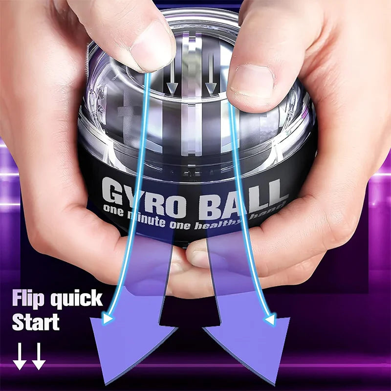 Powerball Gyro Ball – Portable Fitness Equipment for Strength and Entertainment