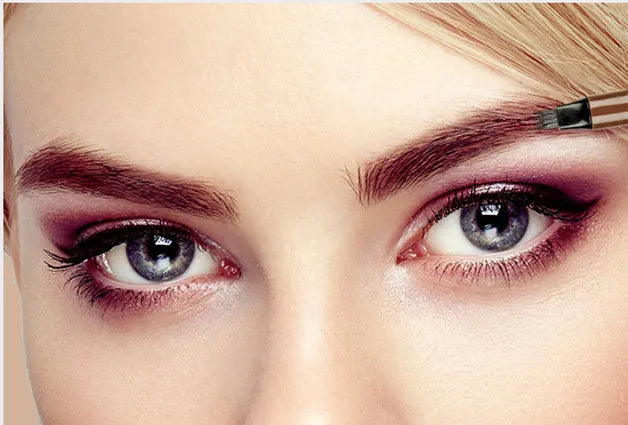 5-Color Waterproof Microblading Eyebrow Pen – 4-Tip Precision