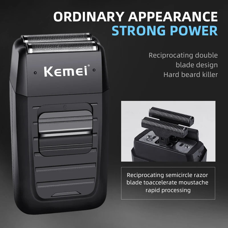 Kemei Rechargeable Cordless Shaver for Men – KM-1102