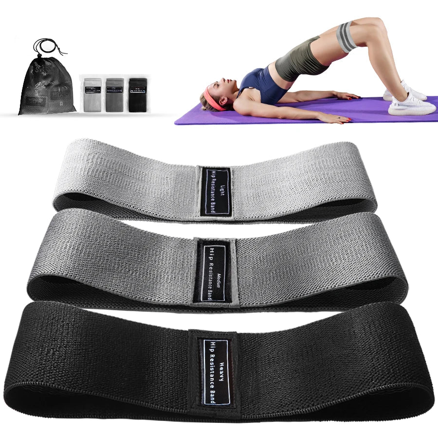 Hip Booty Bands Glute Fabric Resistance