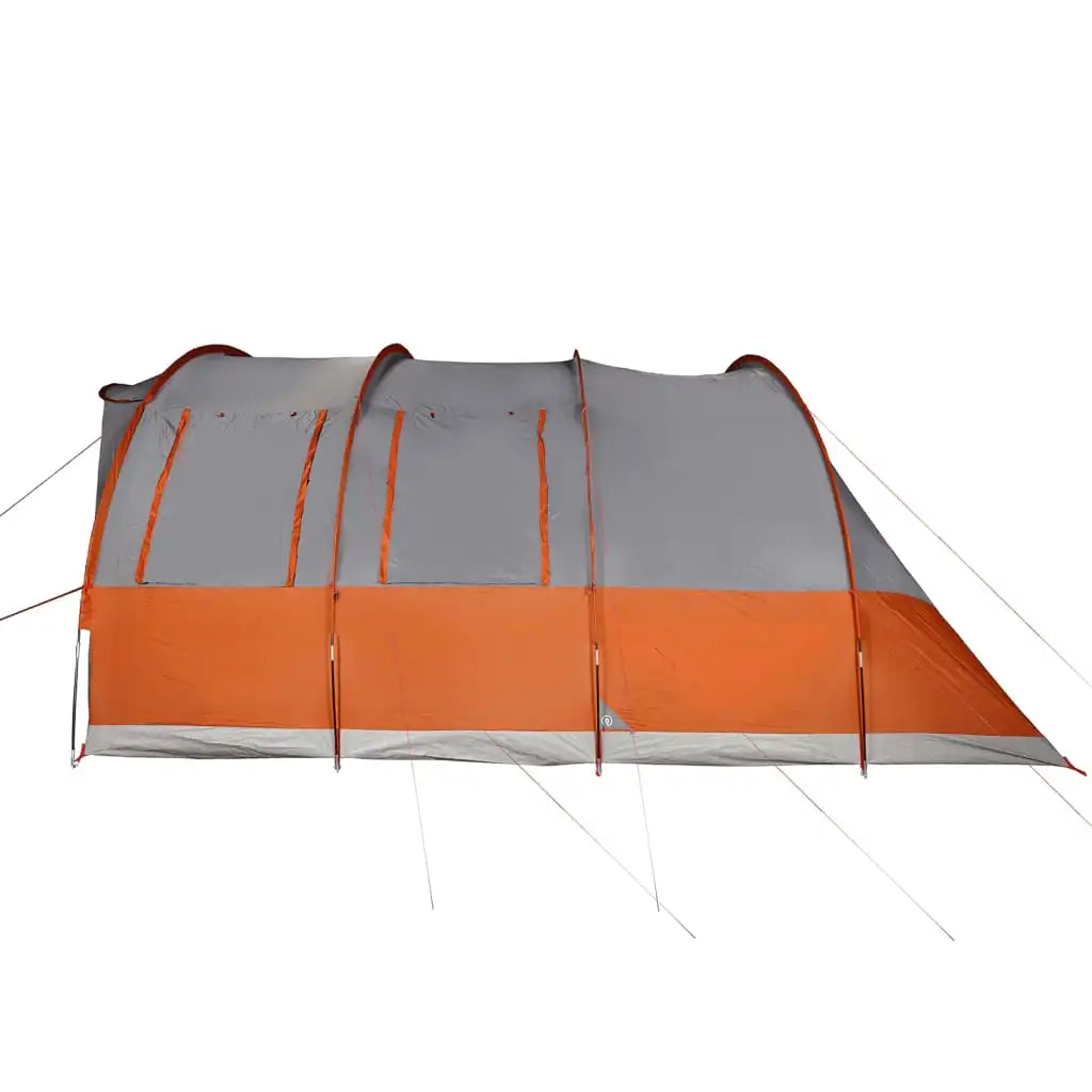 5-Person Waterproof Tunnel Camping Tent – 185T Polyester, 2 Bedrooms, 4 Windows