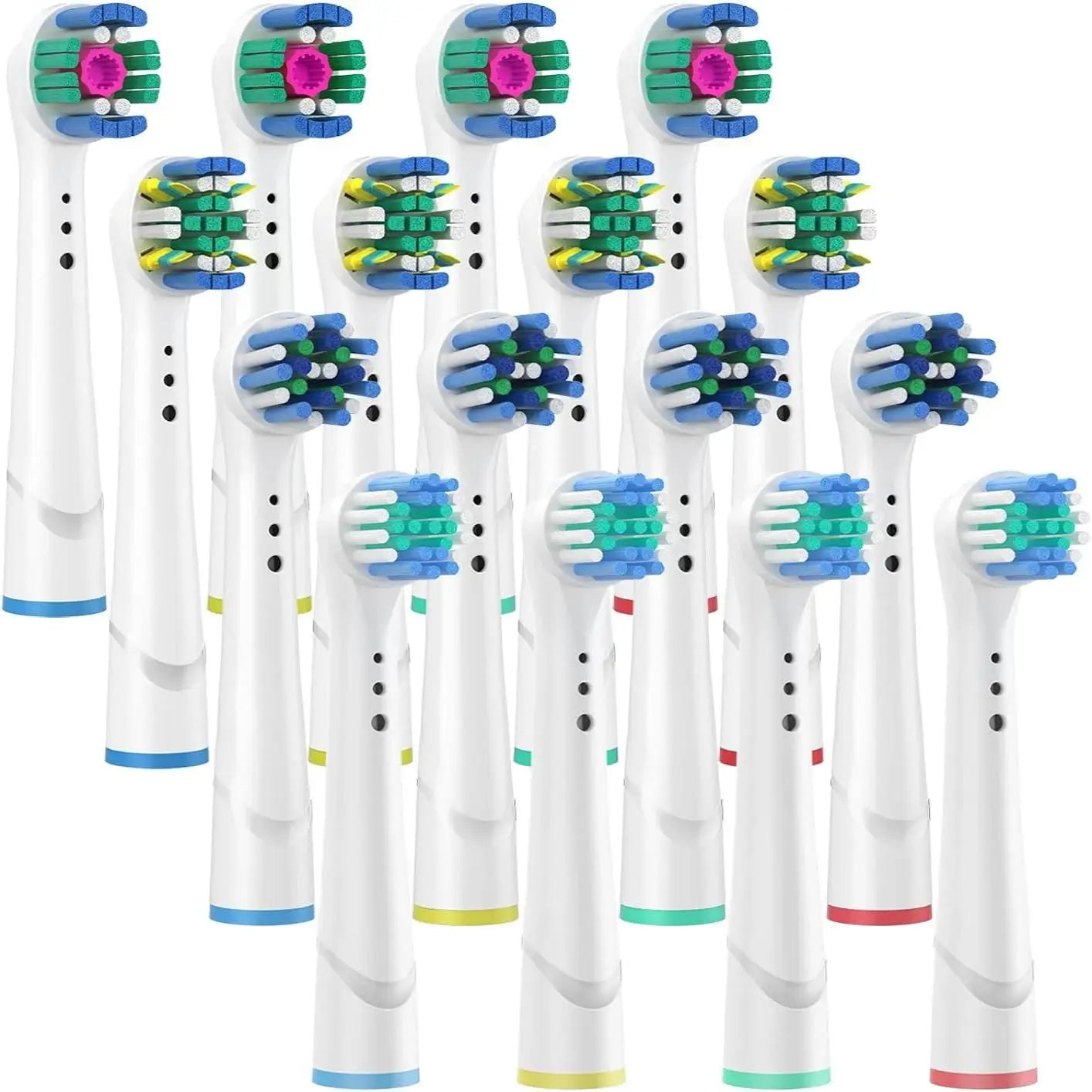 Upgrade Your Oral Care with 16/20PCS Brush Heads for Oral B Electric Toothbrush!