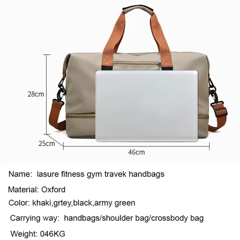 Portable Travel Gym Duffle Bag