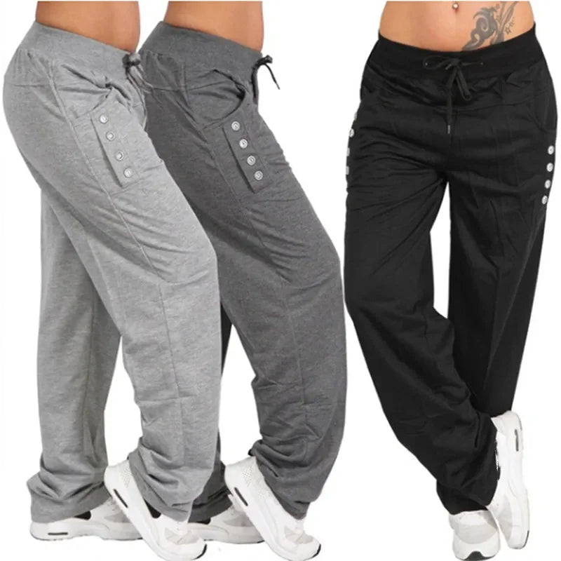 Spring Autumn Loose Casual Pants for Women: