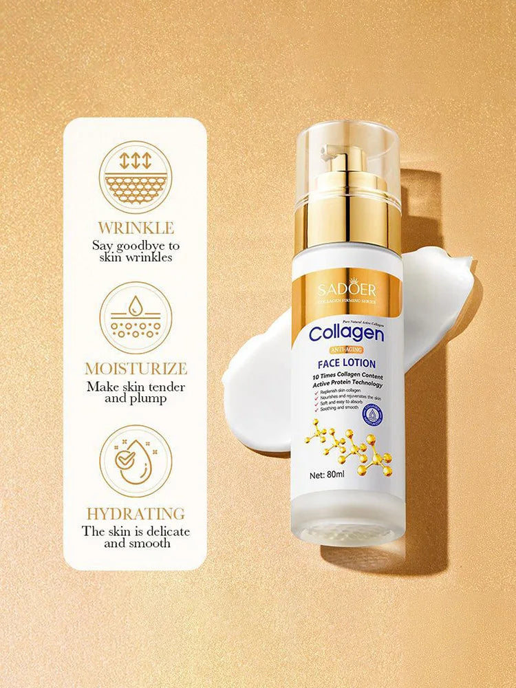 Collagen skin care product set