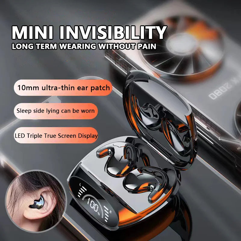 Xiaomi Sleep Invisible Headset - IPX5 Waterproof Wireless Bluetooth Earbuds with Mic