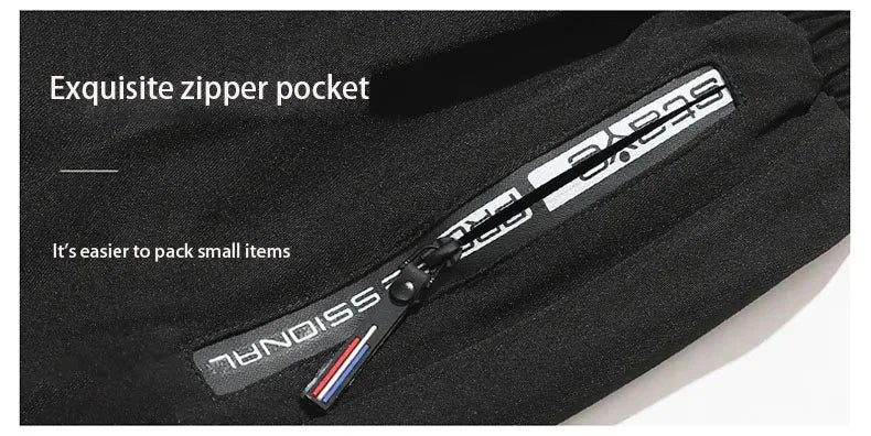 Men's Quick-Dry Double-Layer Swim Trunks