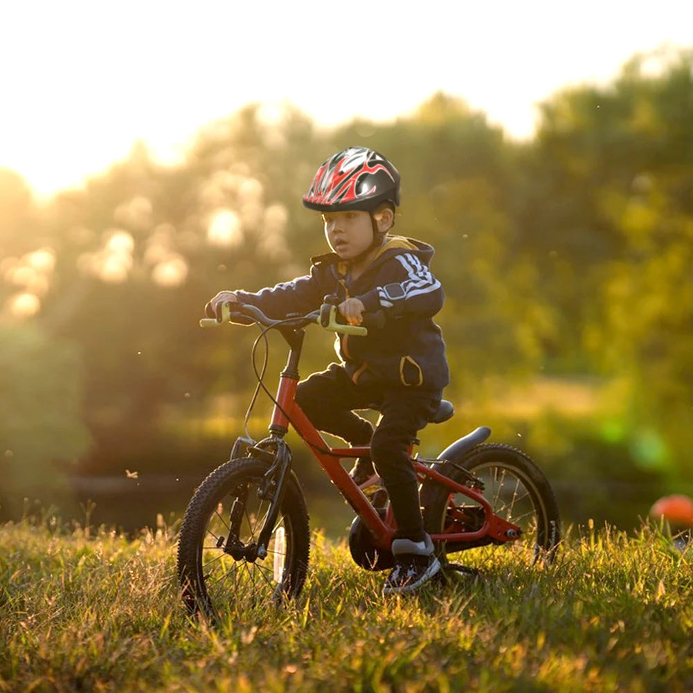 : Kids Safety Helmet & Protective Gear Set (Knee, Elbow, Wrist)