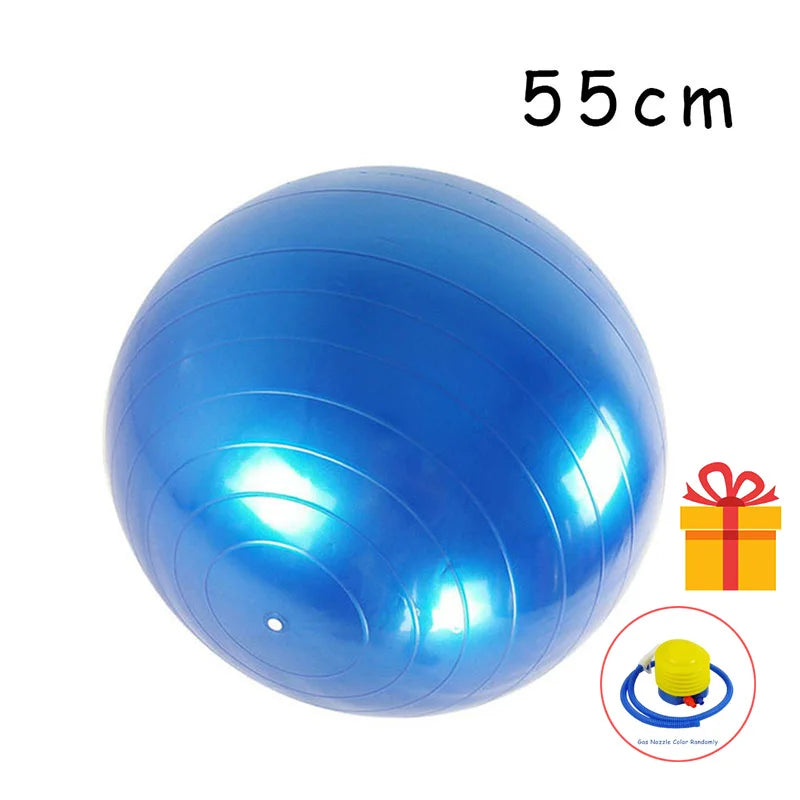 PVC Fitness Yoga Ball – Explosion-Proof & Thickened