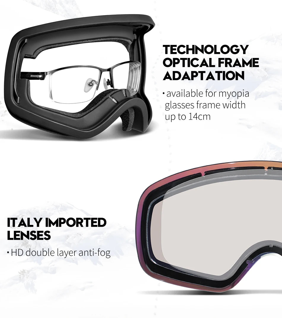 COPOZZ Outdoor Sports Ski Goggles