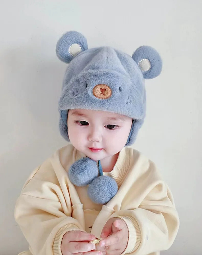 Cute Winter Warm Kids Hats: