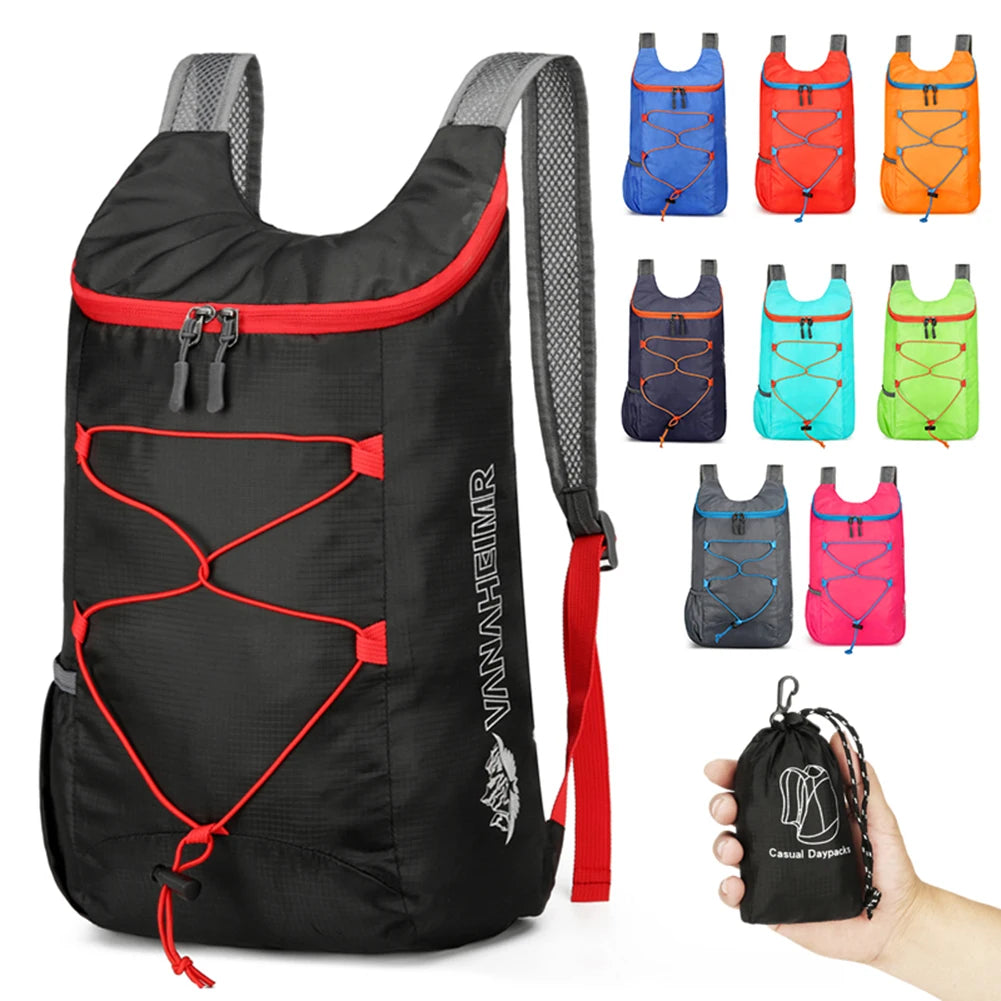 Ultra-Light Waterproof Foldable Backpack – 10L