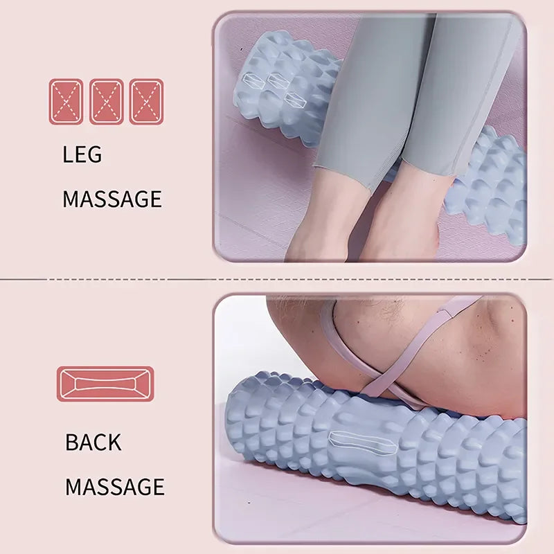 High-Density Foam Roller for Muscle Massage & Recovery