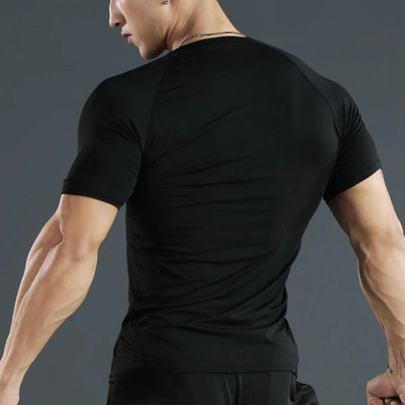 Men’s Quick-Dry Compression Sports T-Shirt