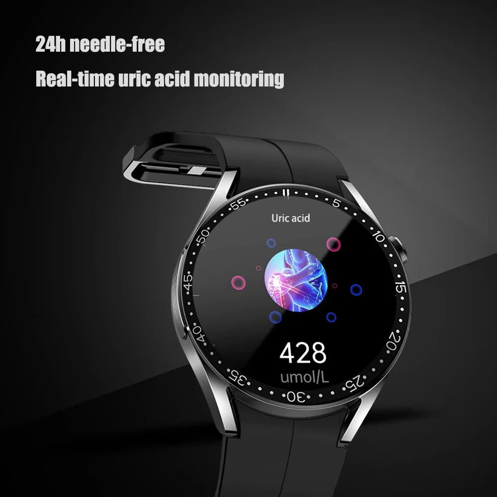Smart Health Tracker Watch – Non-Invasive Glucose & Vital Monitoring
