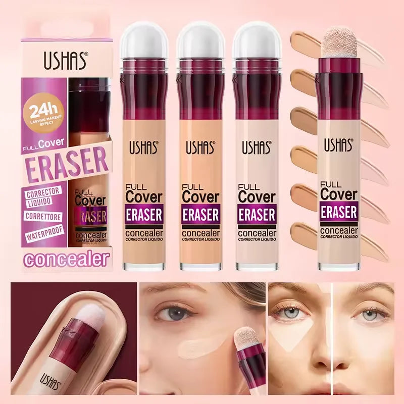 USHAS 12-Color Sponge Head Concealer