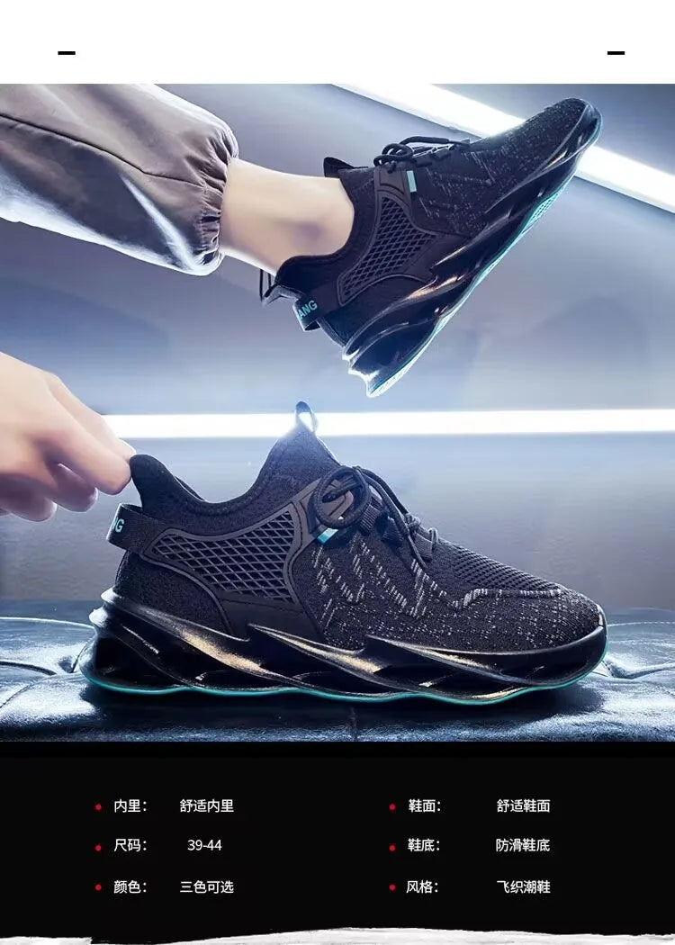 Men's Breathable Non-Slip Sports Sneakers