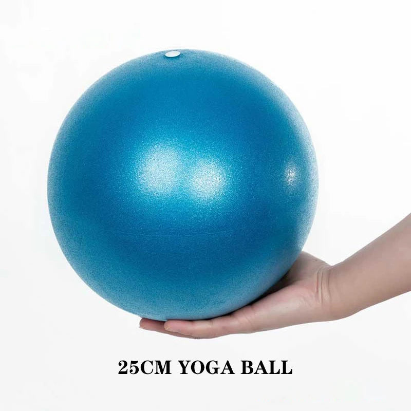 25cm Mini Yoga Ball – Thickened, Explosion-Proof PVC