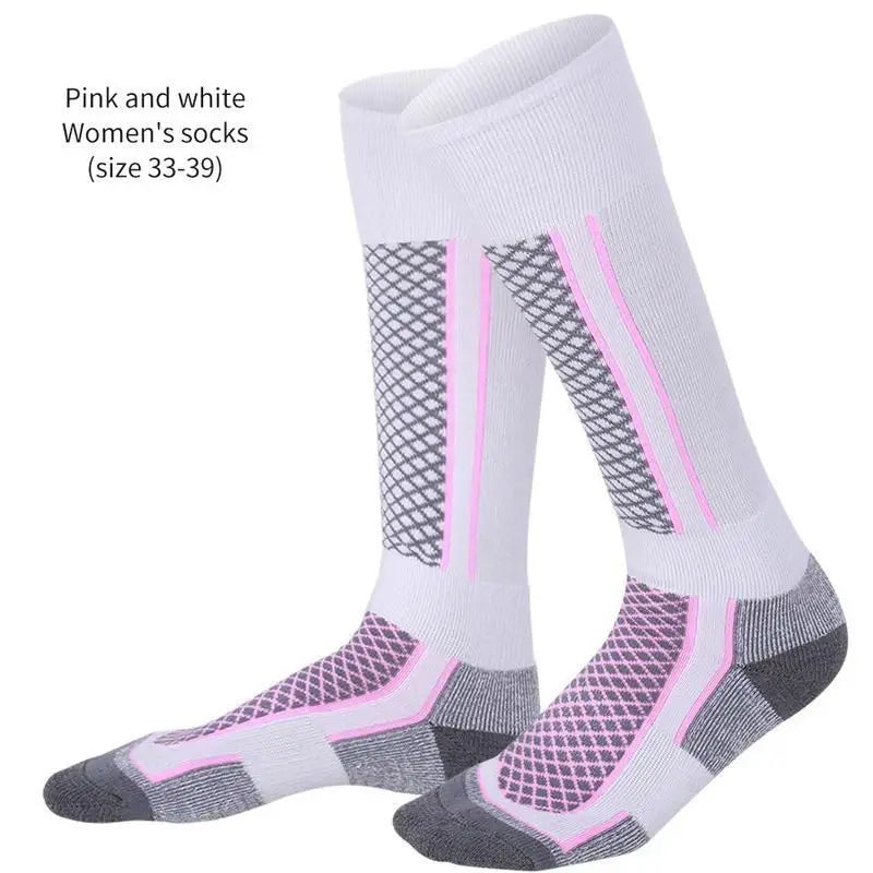 1 Pair Winter Warm Thickening Ski Socks: