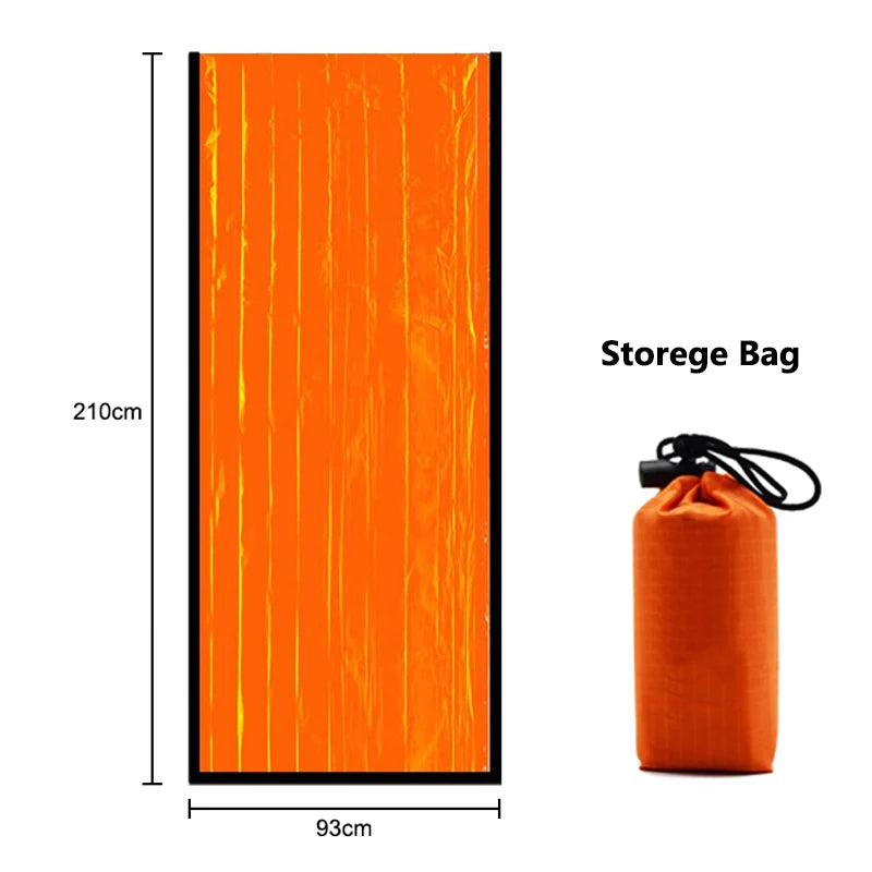 : Portable Waterproof Emergency Survival Sleeping Bag – Thermal Bivy Sack