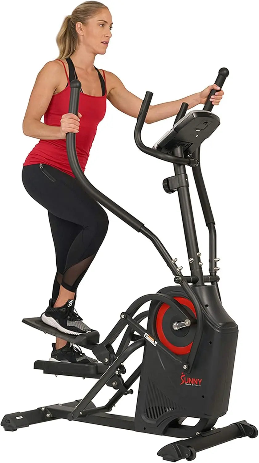 Home Elliptical Trainer with 8-Level Magnetic Resistance and Performance Monitor