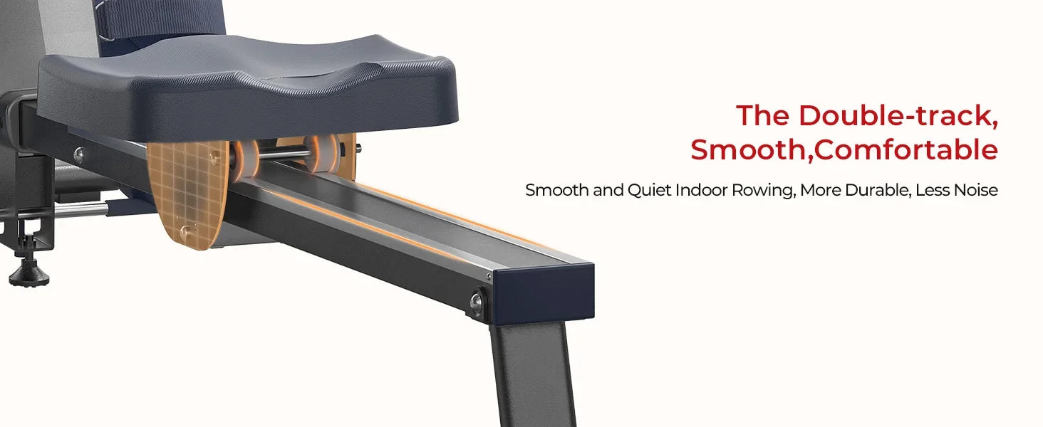 Magnetic Rowing Machine – 16 Resistance Levels, Max 350LBS