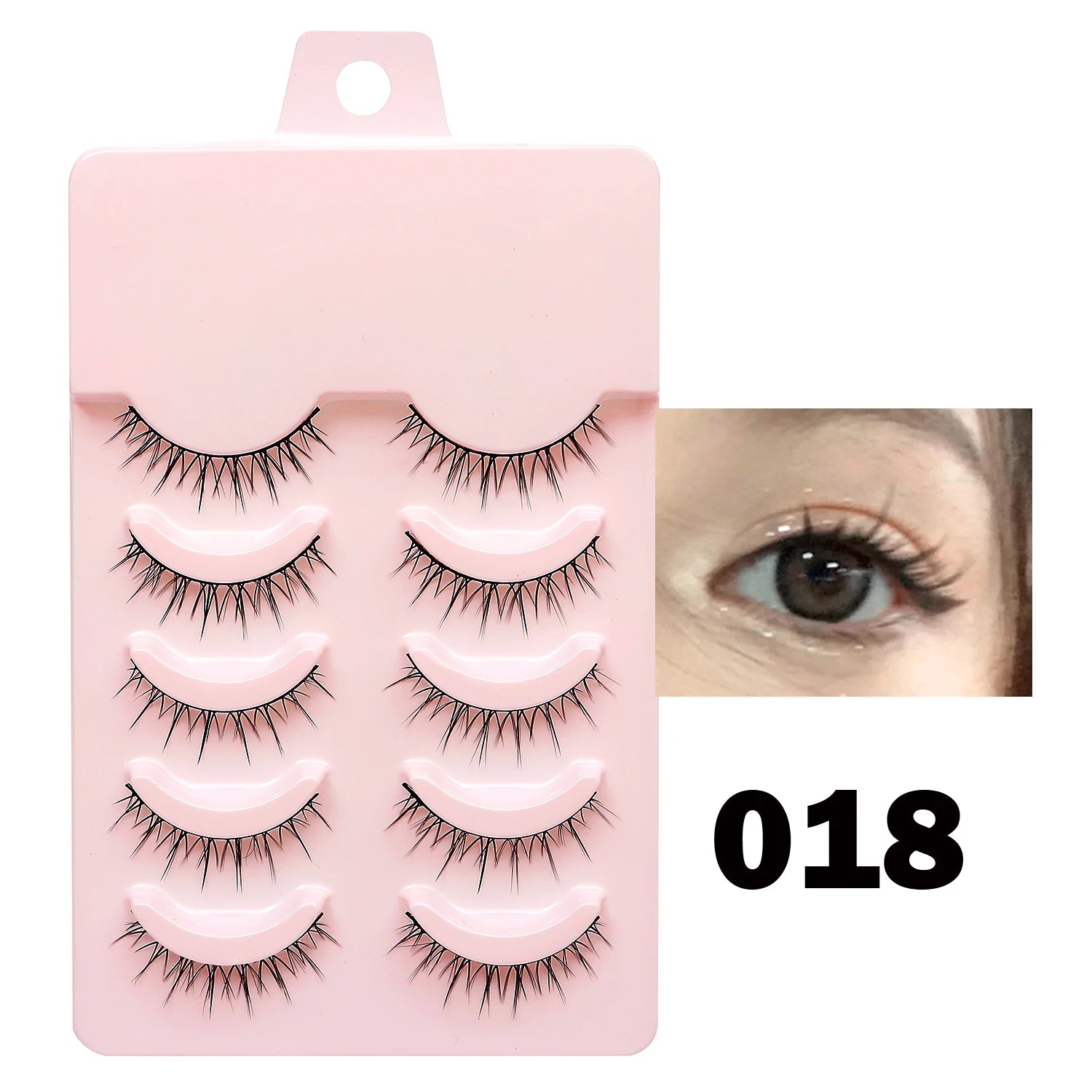 New Manga Lashes - Soft Natural Thick False Eyelashes